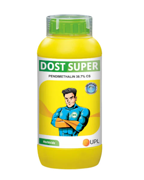 Dost Super Herbicide (Pendimethalin 38.7% CS) Pre-Emergence Weed Control